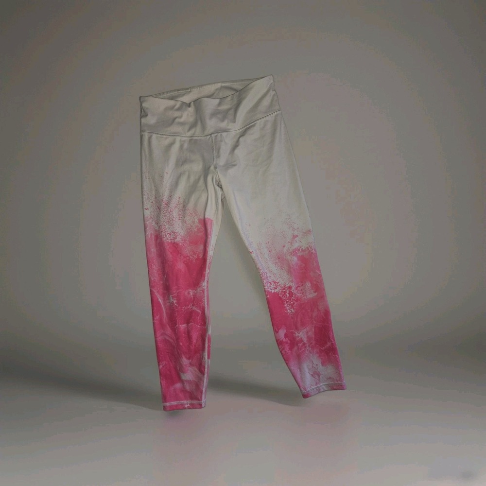 Athleta Elation 7/8 Leggings Size Large Pink Mineral